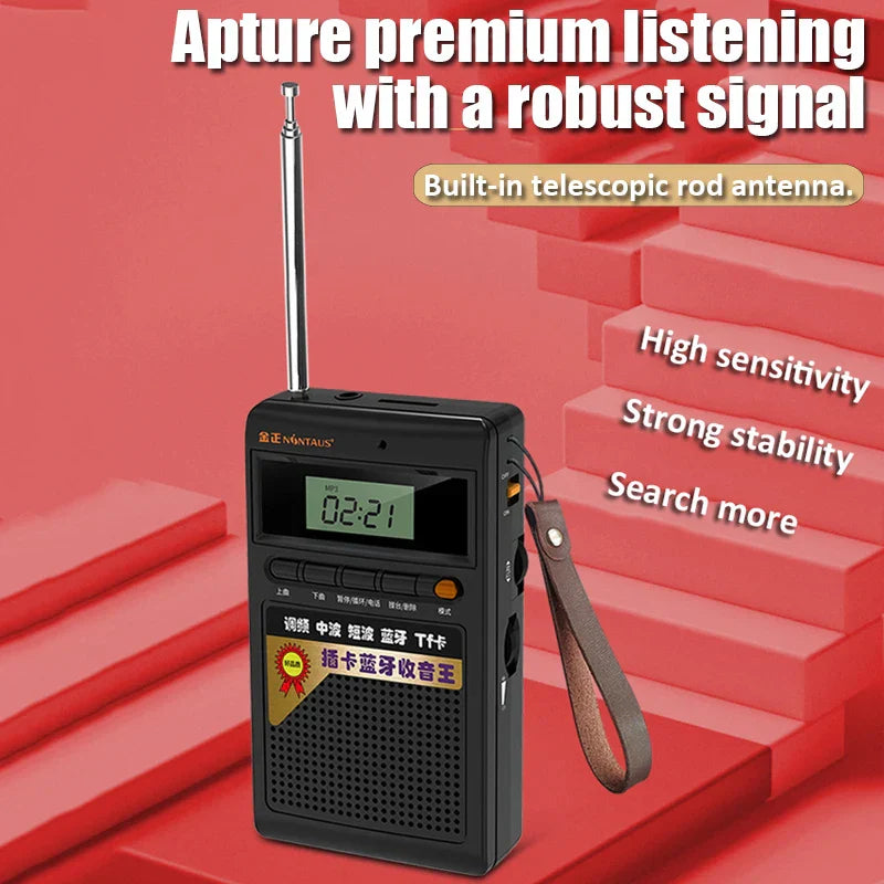SoundPocket Mini - Radio Bluetooth Portable & MP3