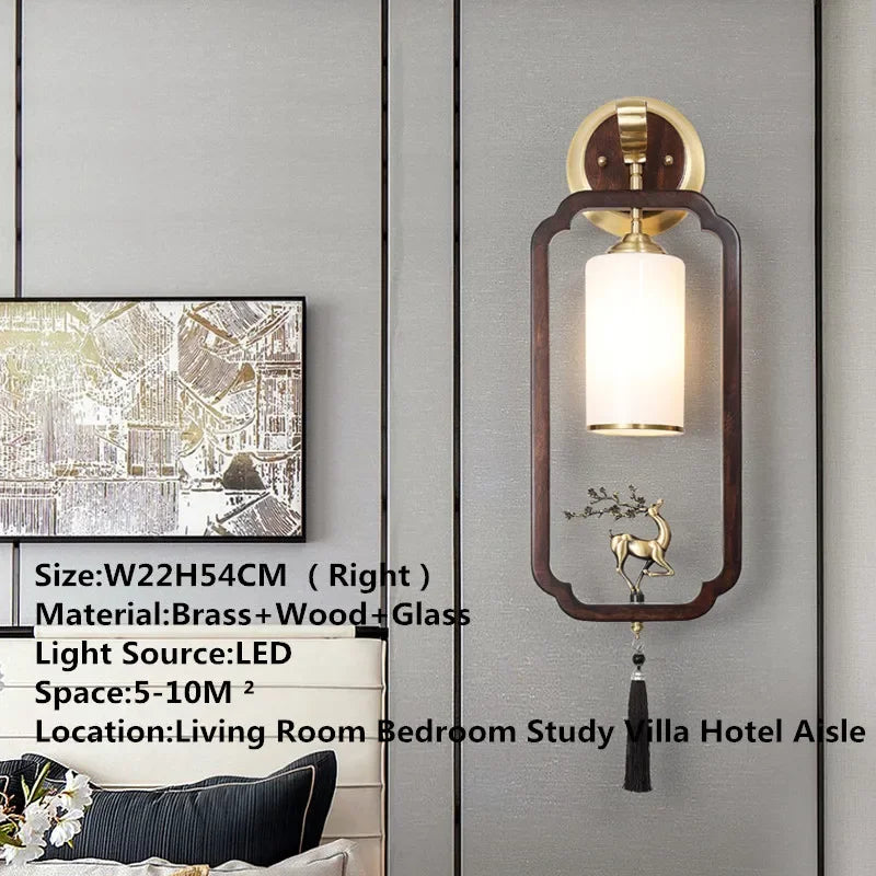 BrassGlow - Applique murale en laiton pour un interieur elegant