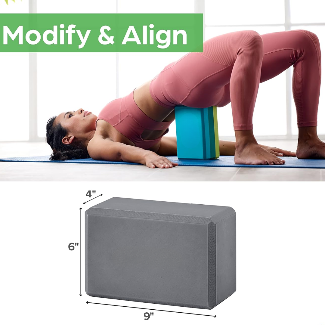SupportFlex - Bloc de Yoga Antidérapant en EVA