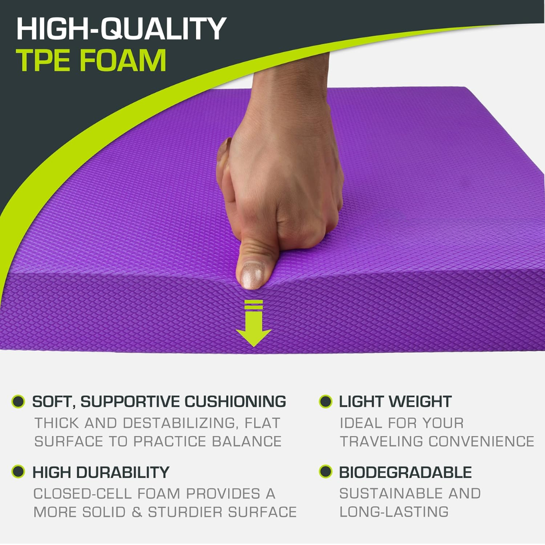 BalancePro – Tapis Mousse Antidérapant Rembourré