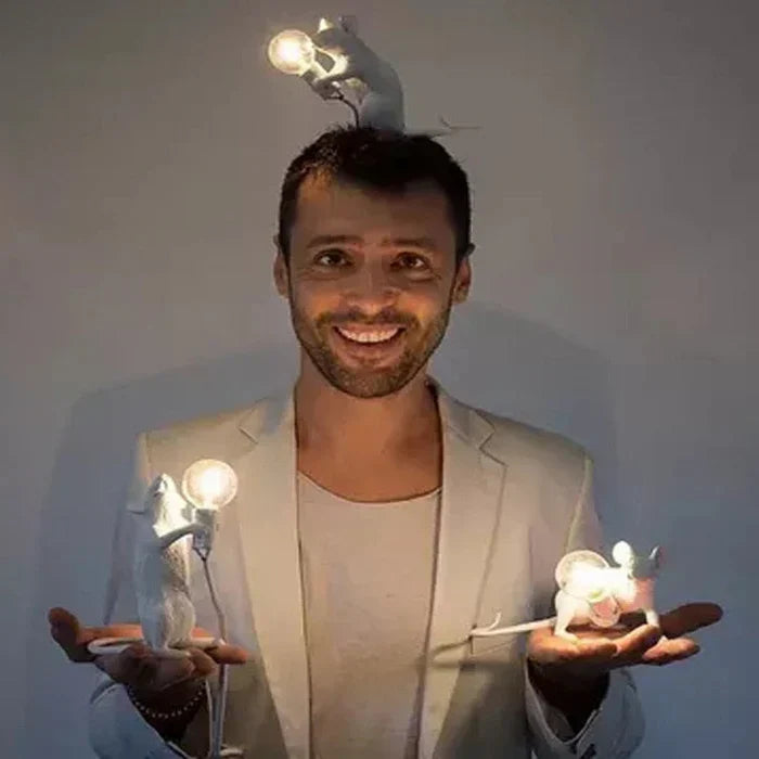 SqueakLight - Lampe LED Ludique Forme Souris