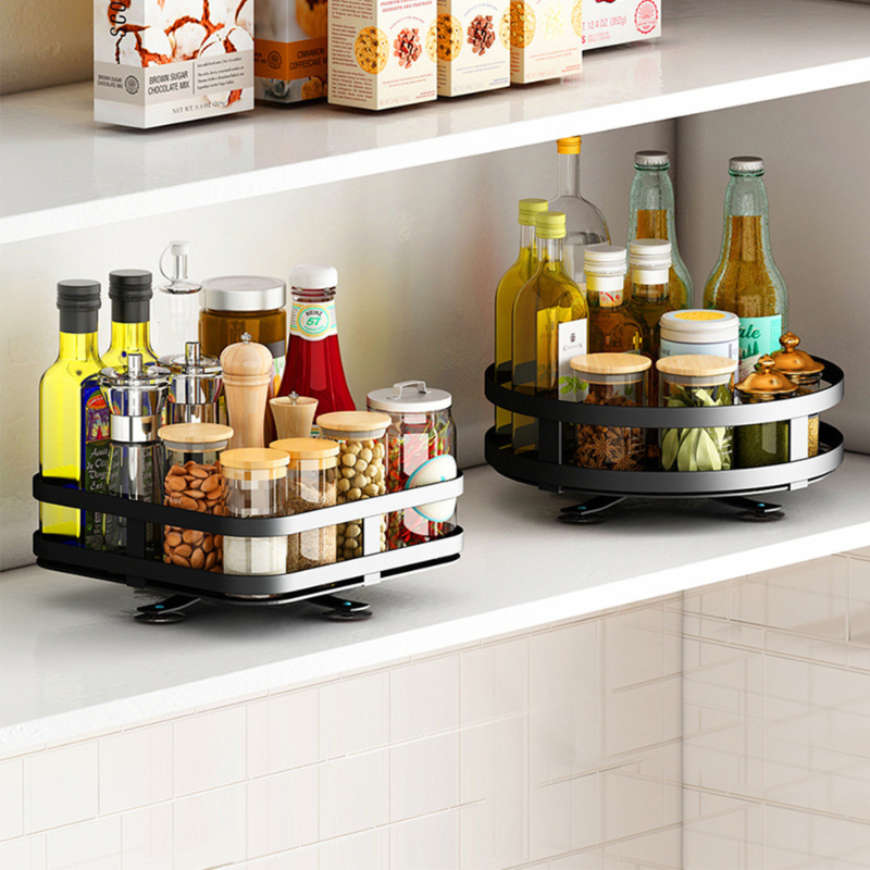 Organiseur Rotatif 360 - Etagere de rangement multifonction pour la cuisine
