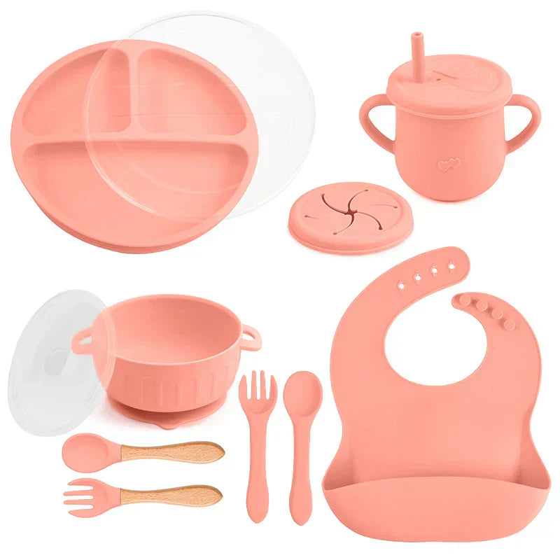 BabyCare Set - Service 10 Pièces Sans BPA pour Bébé