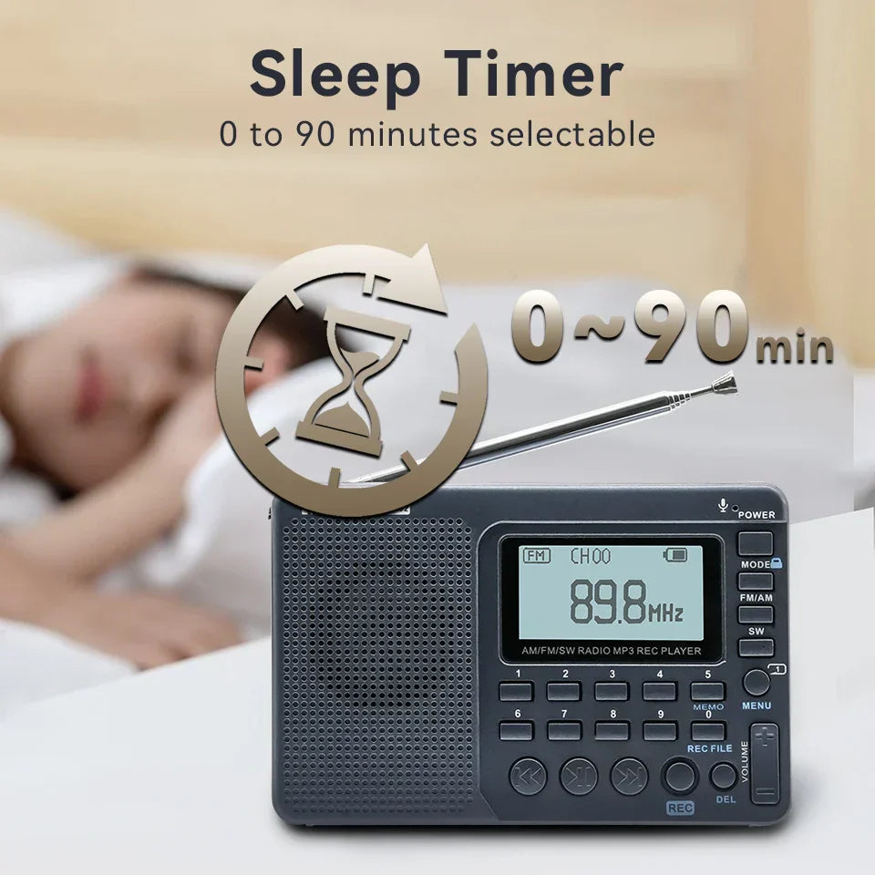 EchoWave - Radio portable rétro
