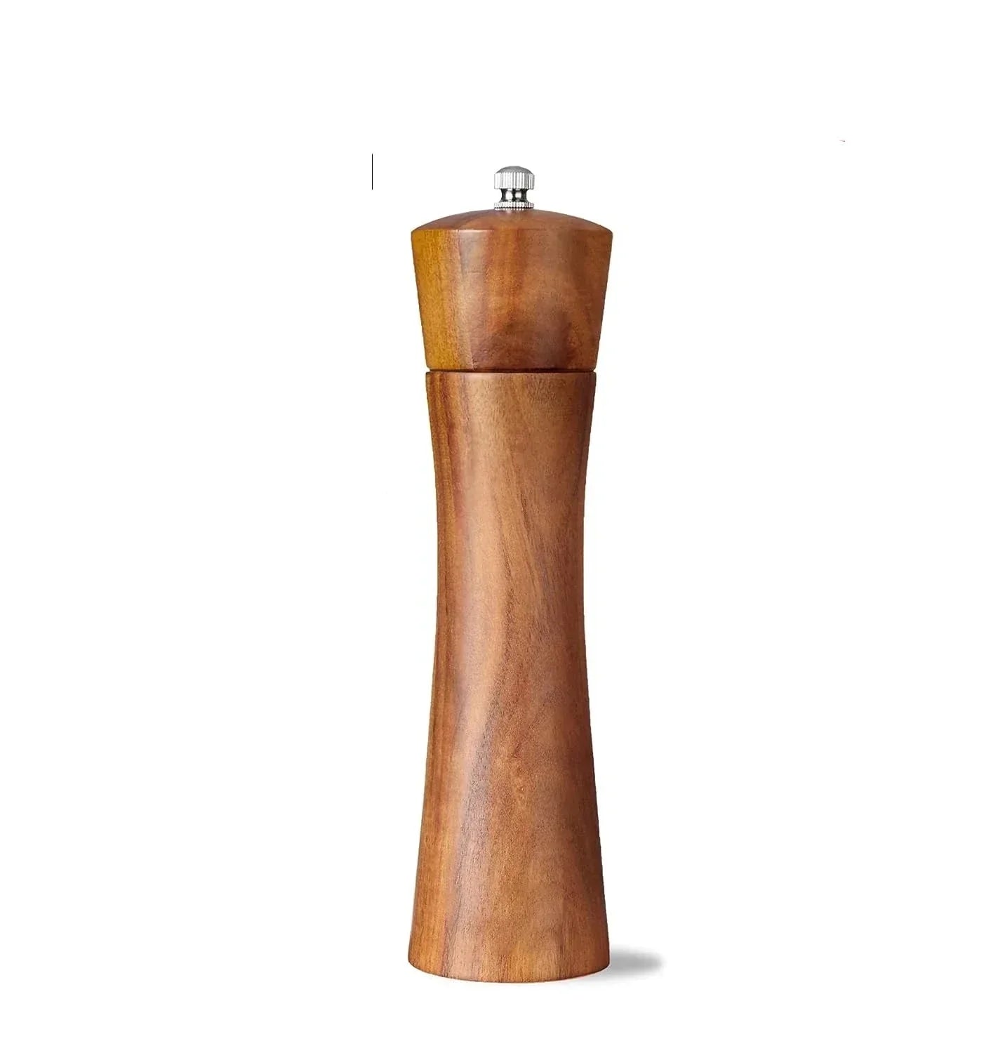 RustiekKruid - Moulin à Sel et Poivre Élégant en Bois d'Acacia