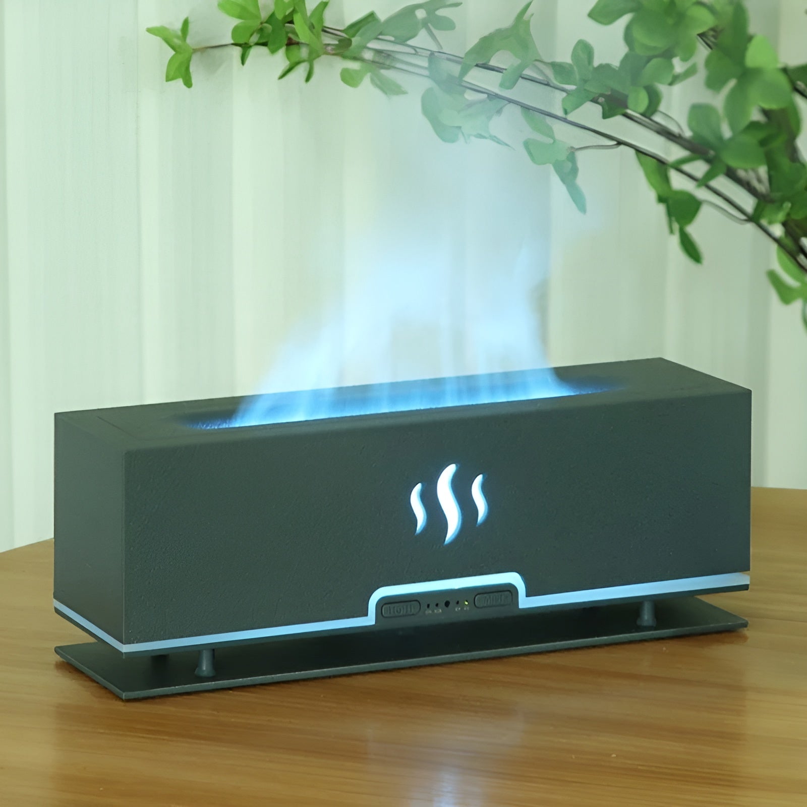 GlowFlame - Diffuseur Arômes Flamme Stylé Maison