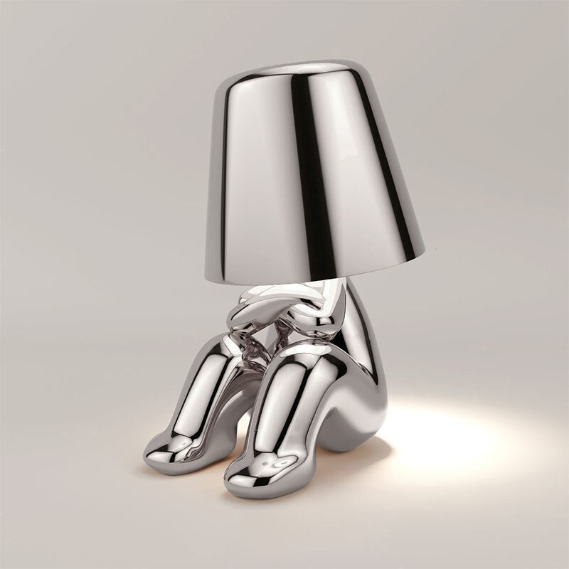 LichtClass Lampe de Table - Lampe de Chevet Rechargeable à Commande Tactile