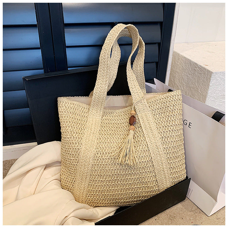 Sac à Main Femme Écologique en Rotin Durable avec Design Élégant | Pratique et Spacieux pour Toutes les Occasions 3