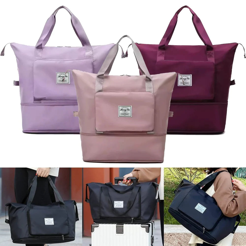 Sac de Voyage Pliable | Sac de Voyage Homme avec Grande Capacité et Design Étanche pour Aventures Pratiques 1