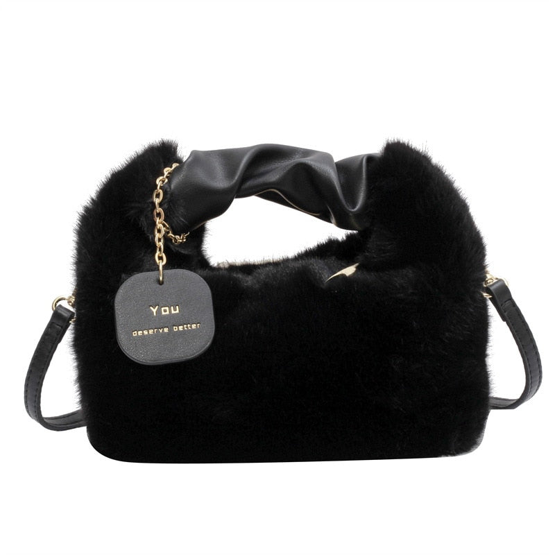 FluffyBag - Joli Sac à Main Doux et Câlin