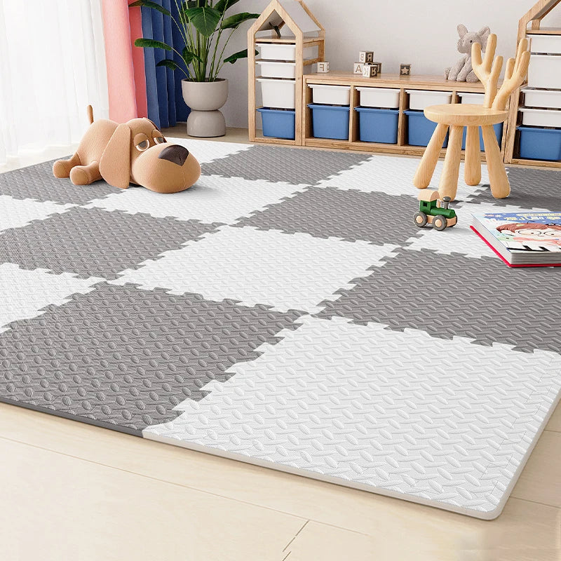 SafePlay | Tapis de Jeu Épais pour Bébés avec Protection Amortissante | Aire de Jeu Flexible et Colorée 1