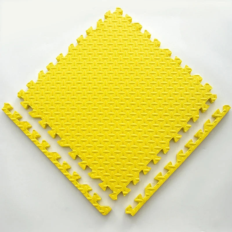 SafePlay | Tapis de Jeu Épais pour Bébés avec Protection Amortissante | Aire de Jeu Flexible et Colorée 10