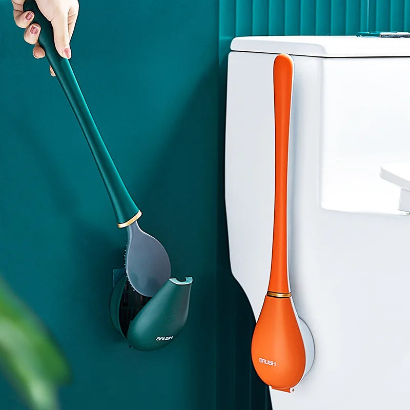 SumiClean - Brosse WC en silicone au design épuré