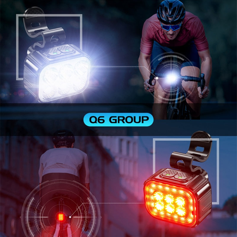 ProGlow - Éclairage LED vélo pour sécurité nocturne