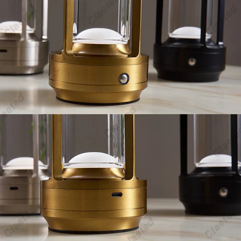 LumenAura - Lanterne LED Sans Fil pour Intérieur et Extérieur