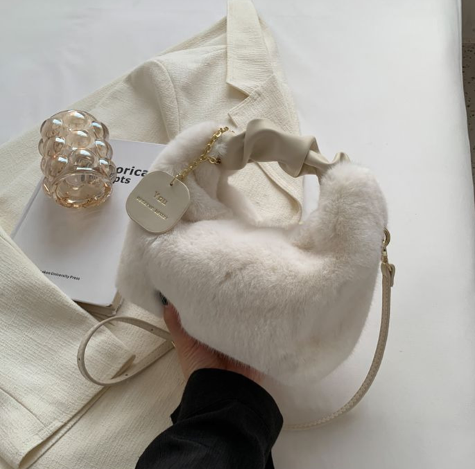 FluffyBag - Joli Sac à Main Doux et Câlin