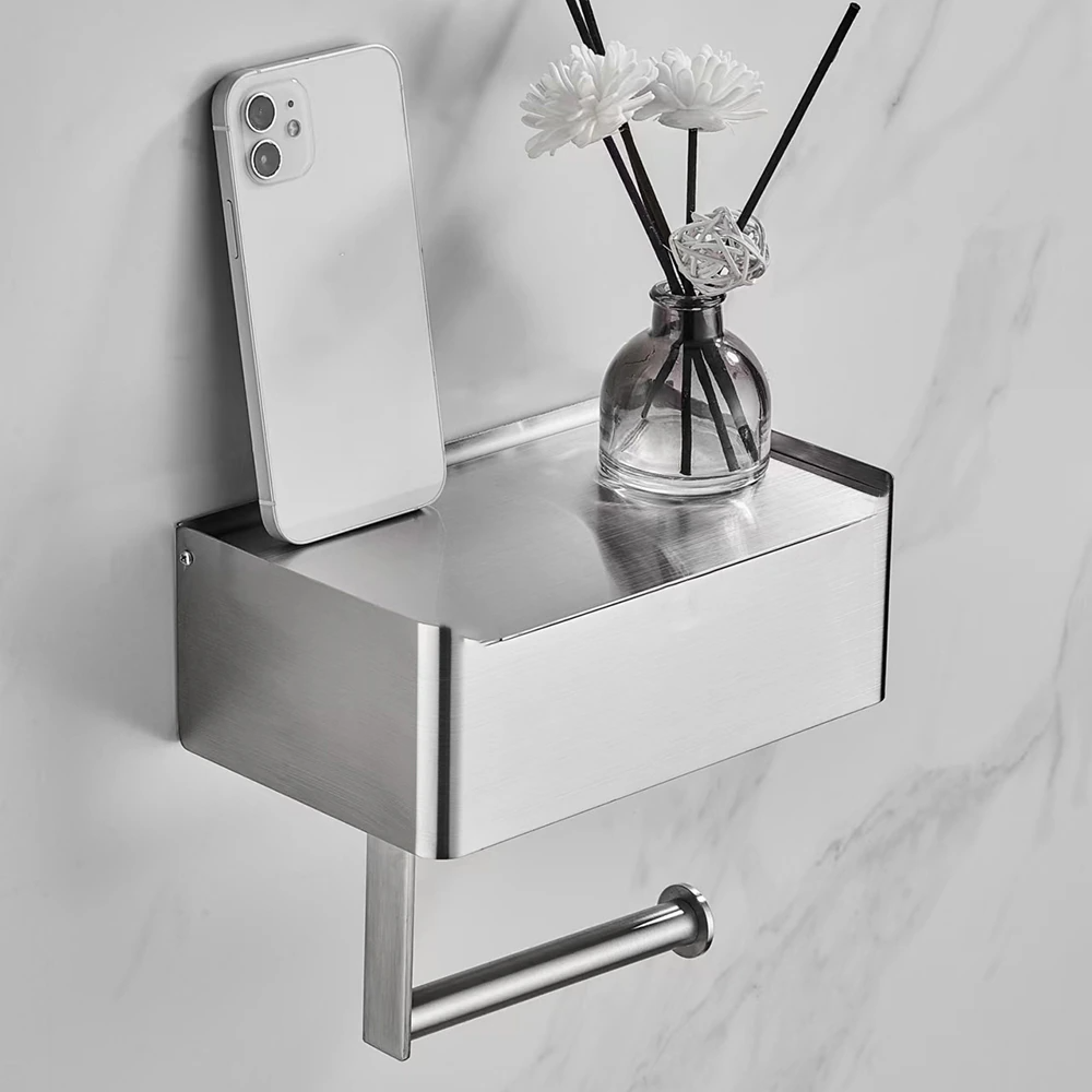 Bibbie - Porte-rouleau de papier toilette élégant en métal