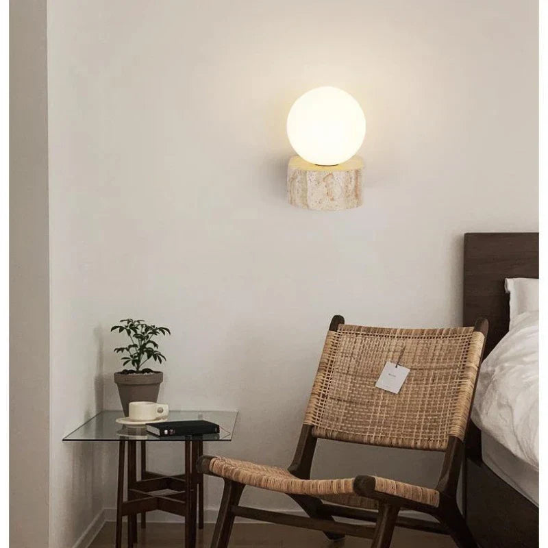 RetroGlow - Applique murale LED rétro pour couloir et chambre