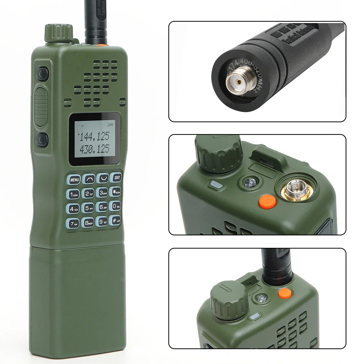 CommGuard - Talkie-Walkie Dual-Band Professionnel