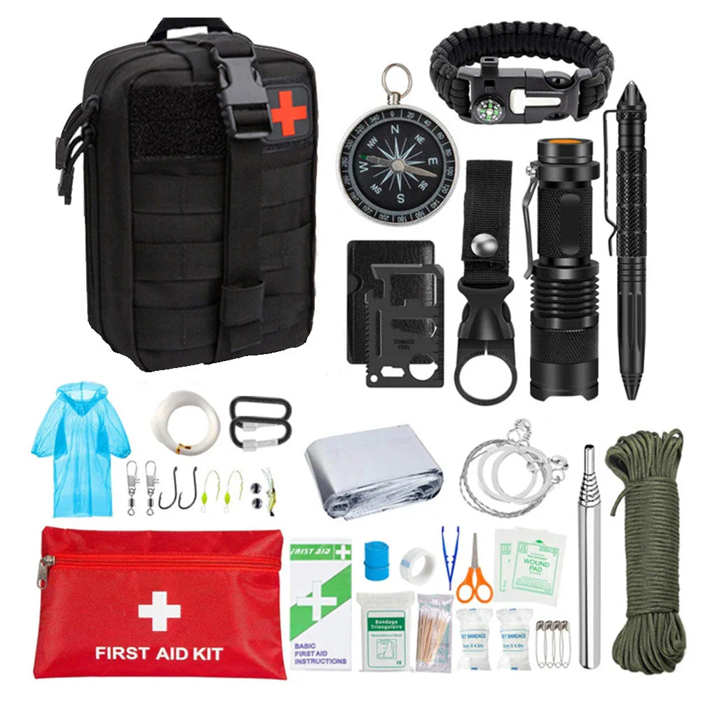 SurvivalAid - Kit Survie et Secours Complet Aventuriers
