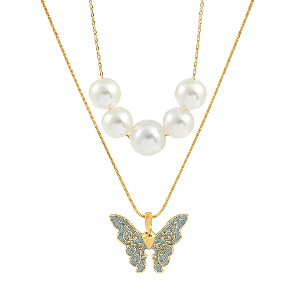 FairyWing - Collier pendentif papillon féérique