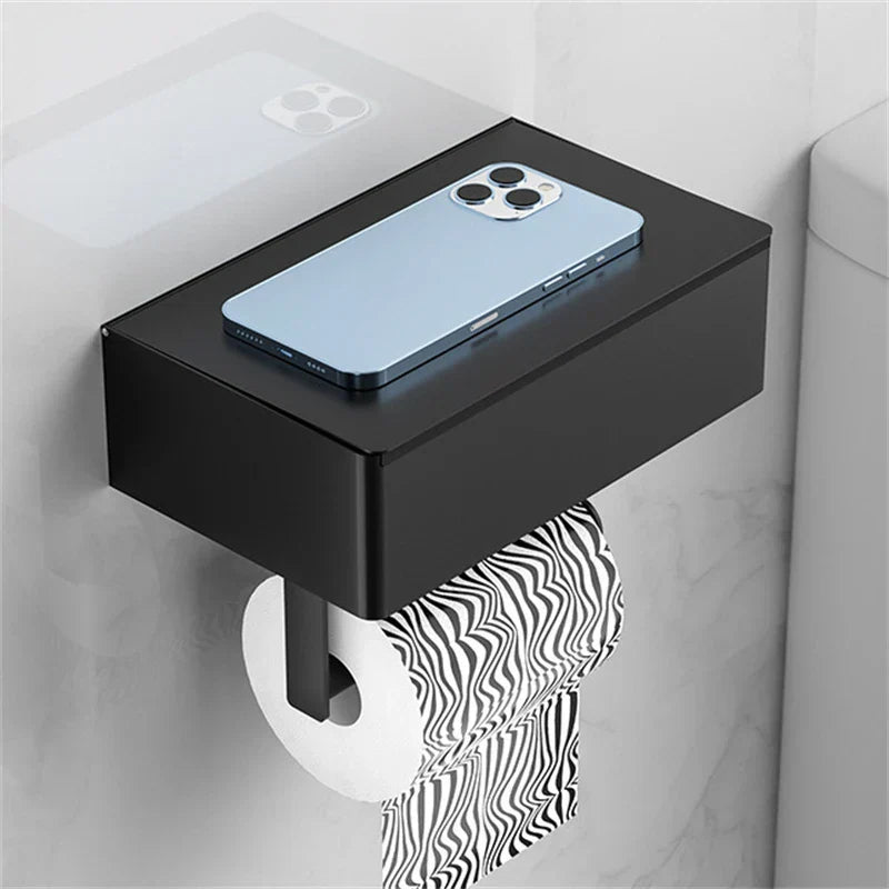 Bibbie - Porte-rouleau de papier toilette élégant en métal