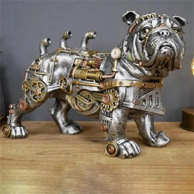 SteamBeast - Figurines d'animaux steampunk avec engrenages