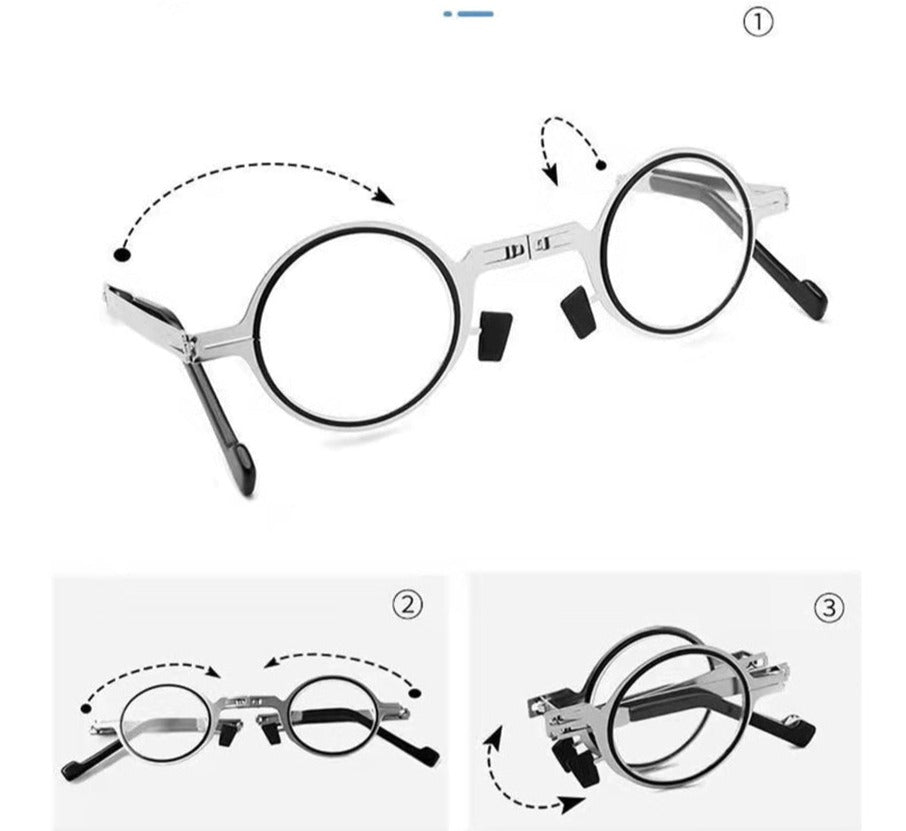 FoldVision - Lunettes de Lecture Pliables Stylées