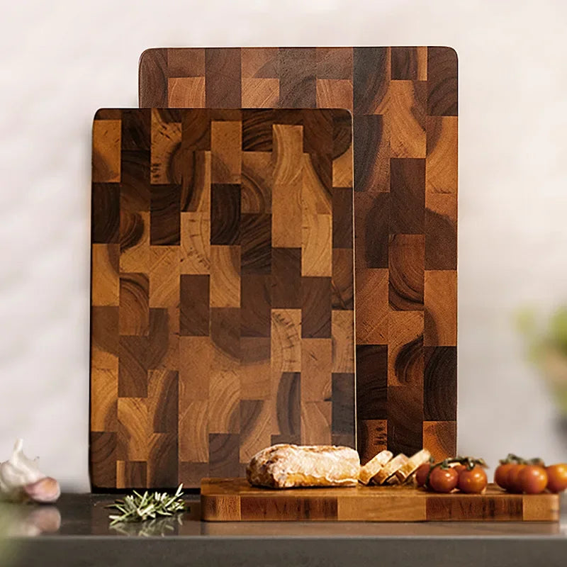 TimberFlow - Planche Découper Bois Double Face
