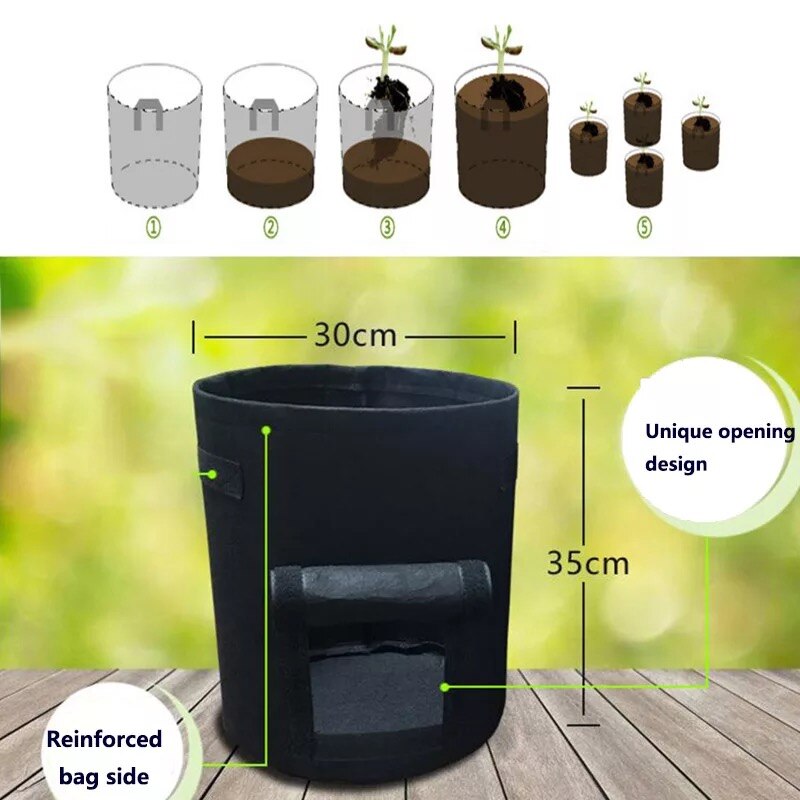 GrowMaster Pots – Pot de Culture Stylé pour Légumes