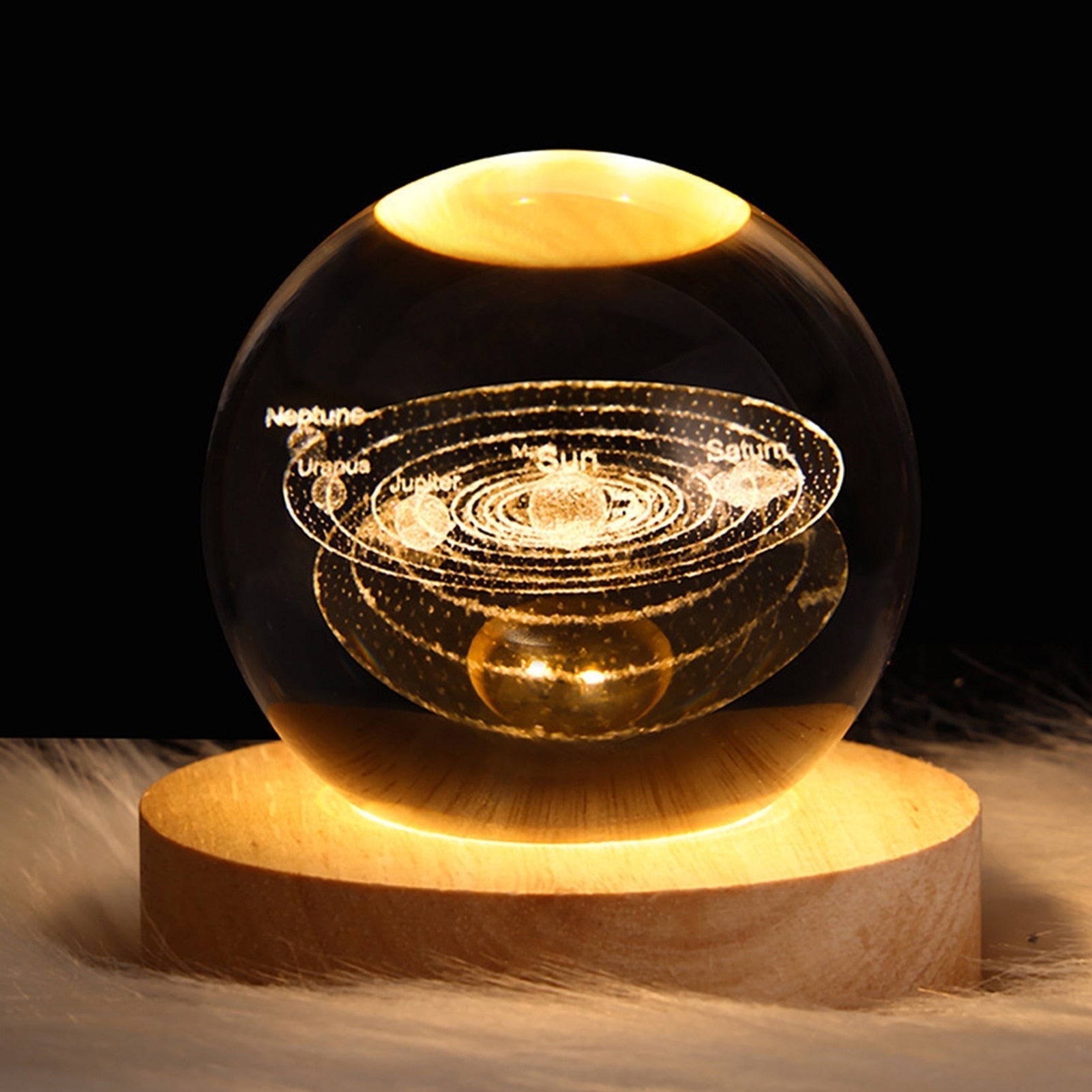 Crystal Light Ball – Sphère Lumineuse Enchantée Maison