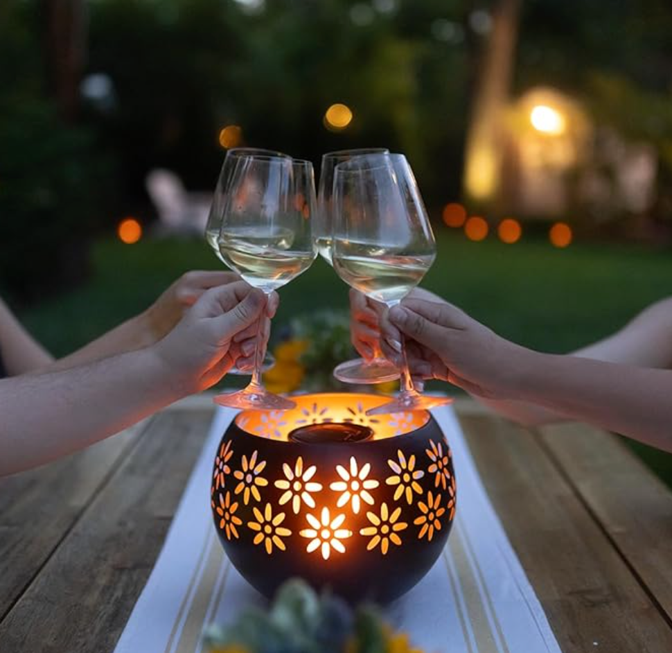 Solar Flowerlamp - Lampe solaire de jardin sans câblage