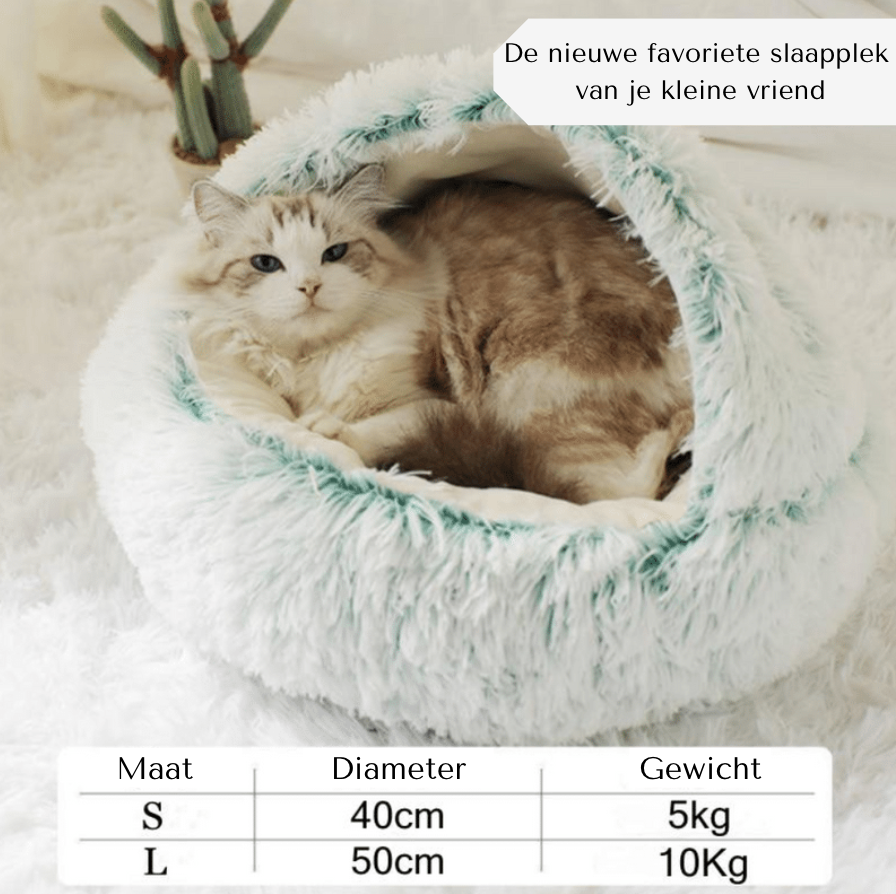 ComfyPet - Panier Luxe pour Chats et Chiens