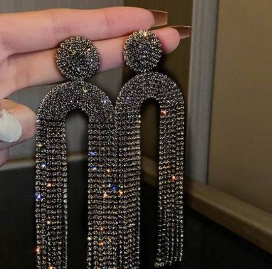 Boucles d'Oreilles Statement Luxe - Acier Inox
