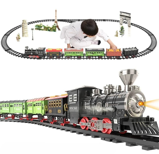ClassicTrack Set – Train Vintage Effets Réalistes