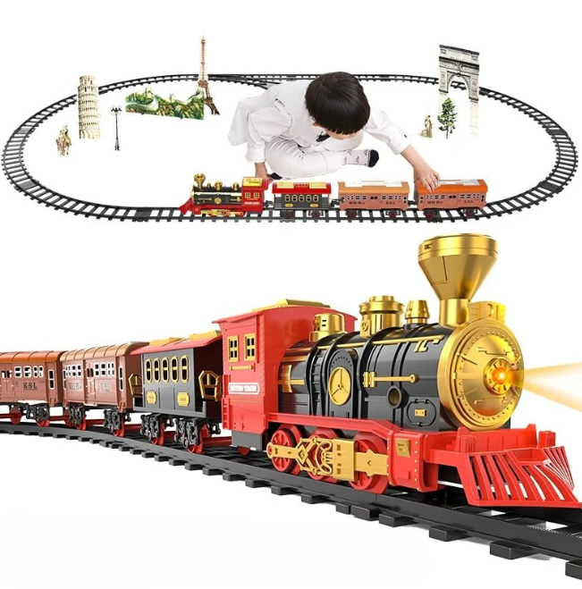 ClassicTrack Set – Train Vintage Effets Réalistes