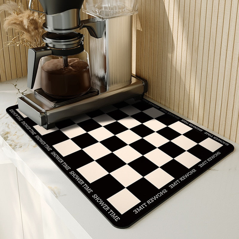 AbsorpTowel Mat - Antidérapant Ultra-Absorbant Stylé