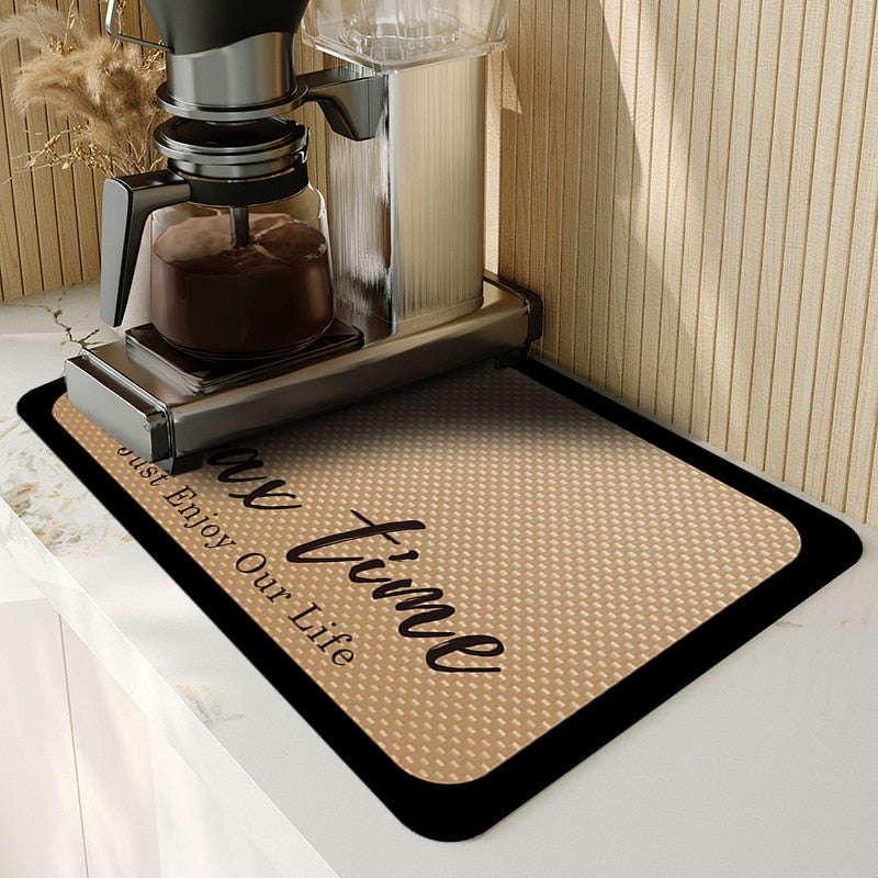 AbsorpTowel Mat - Antidérapant Ultra-Absorbant Stylé