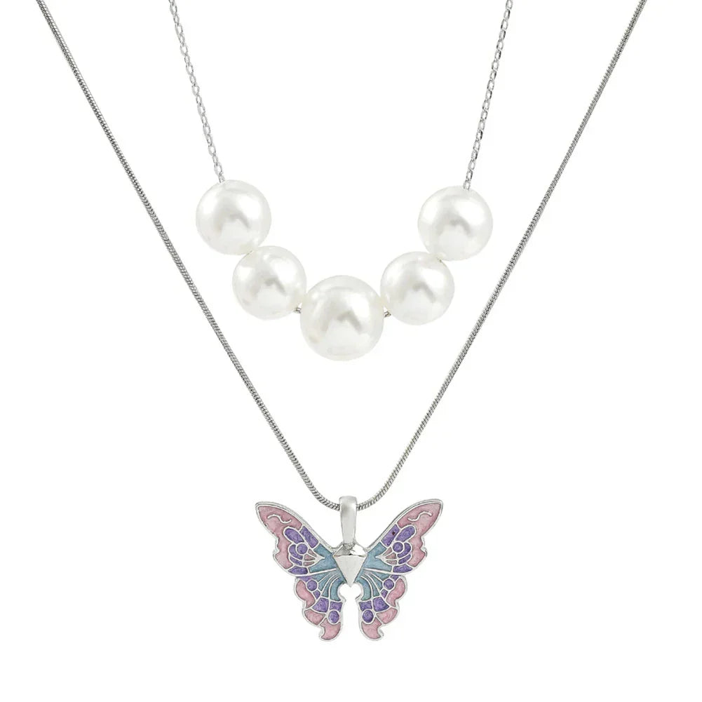 FairyWing - Collier pendentif papillon féérique