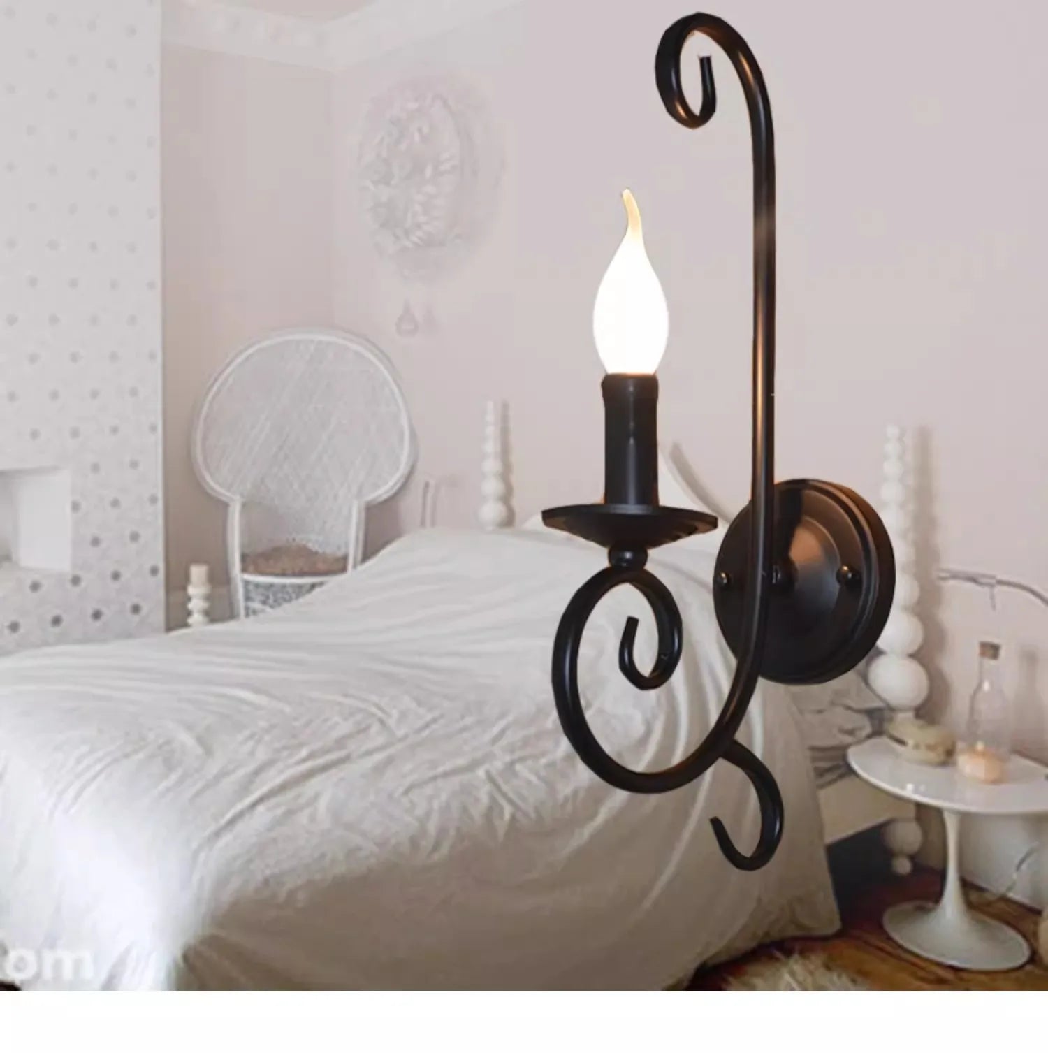 LuminousEra - Applique Murale Industrielle Élégante pour Chambre