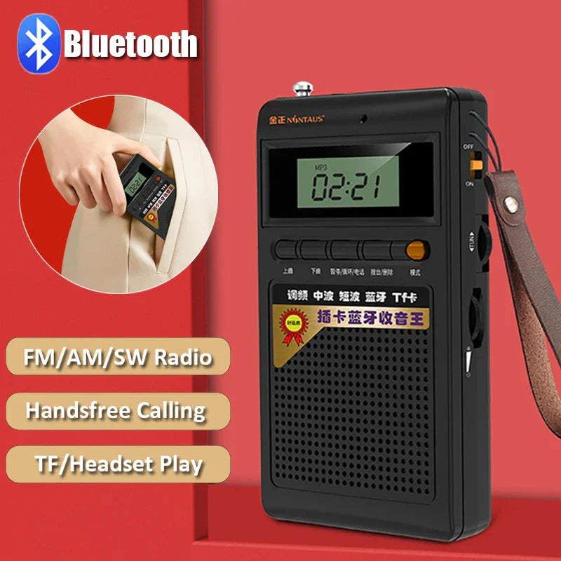 SoundPocket Mini - Radio Bluetooth Portable & MP3