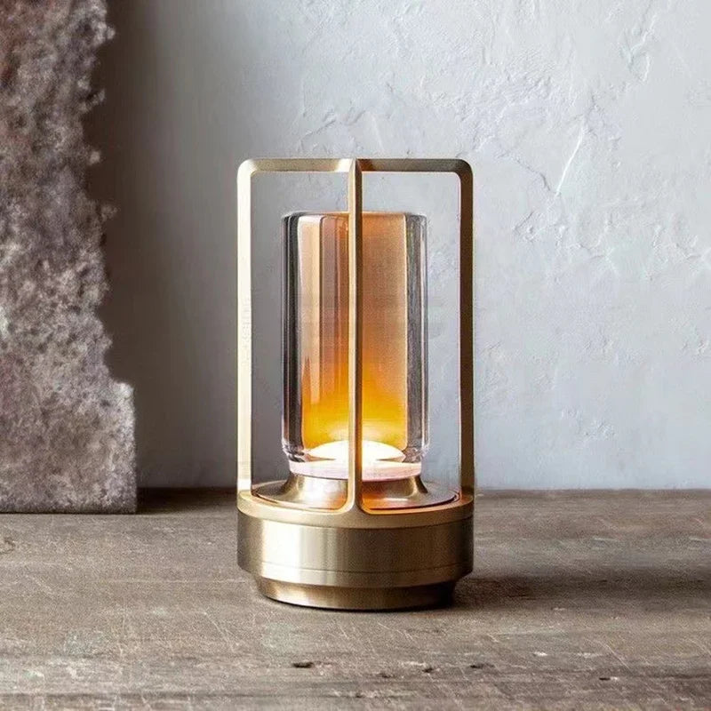 LumenAura - Lanterne LED Sans Fil pour Intérieur et Extérieur