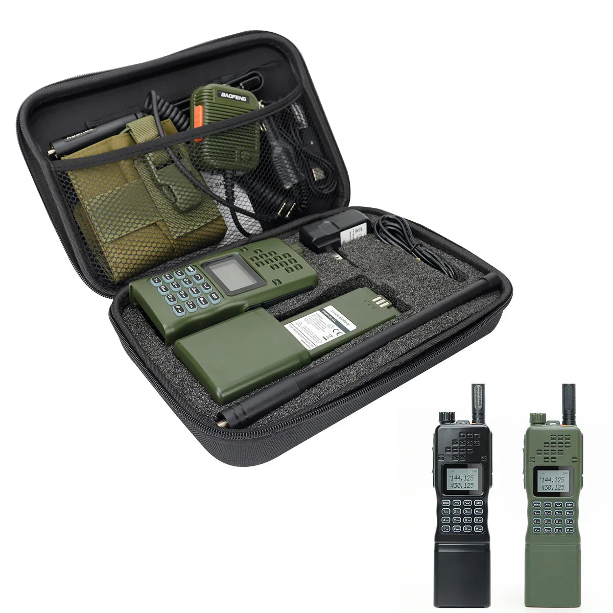 CommGuard - Talkie-Walkie Dual-Band Professionnel