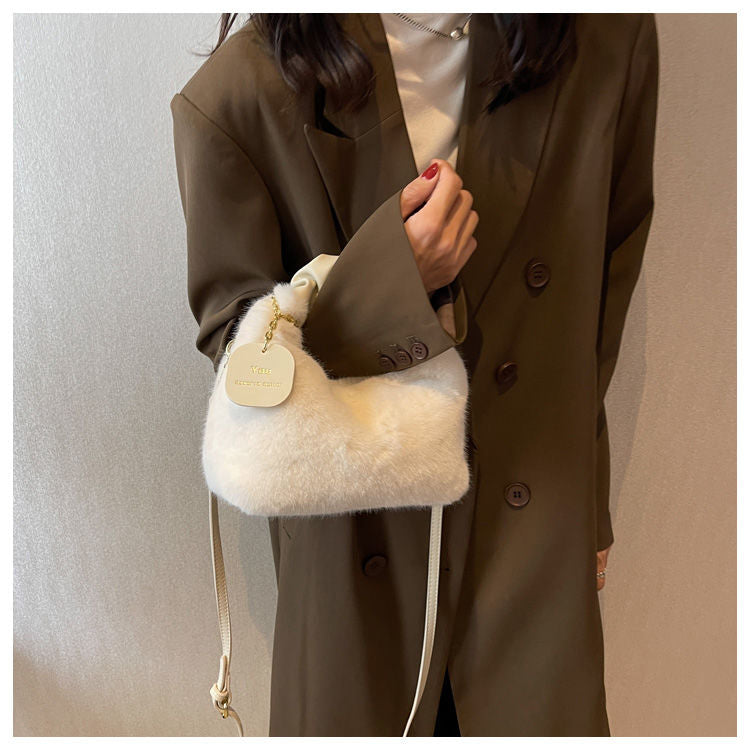 FluffyBag - Joli Sac à Main Doux et Câlin
