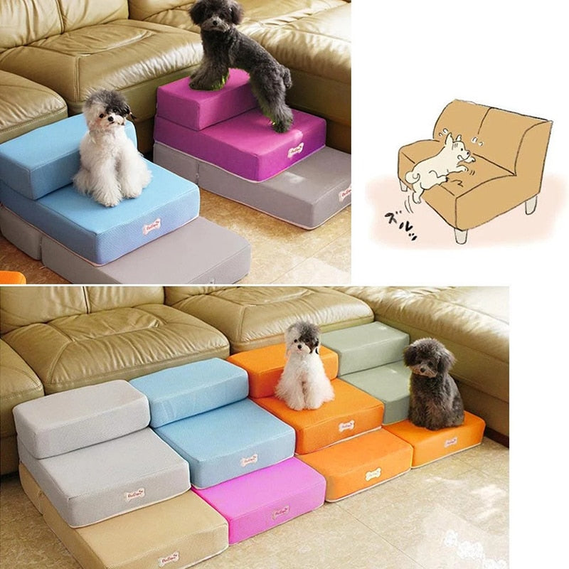 DogStep Pro - Escalier Luxe 2 Niveaux pour Chiens
