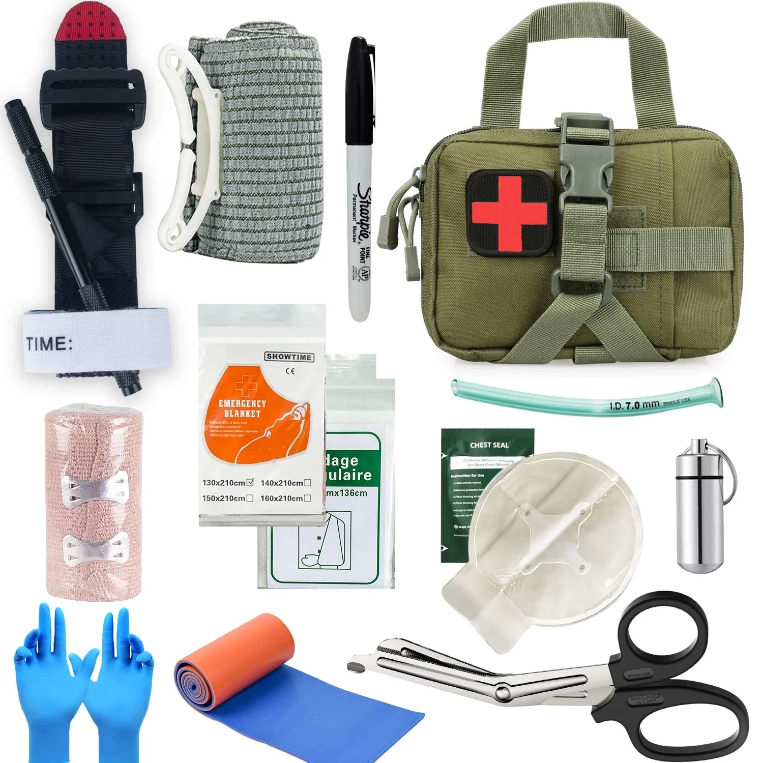 MedShield - Kit Trauma Premiers Secours Complet
