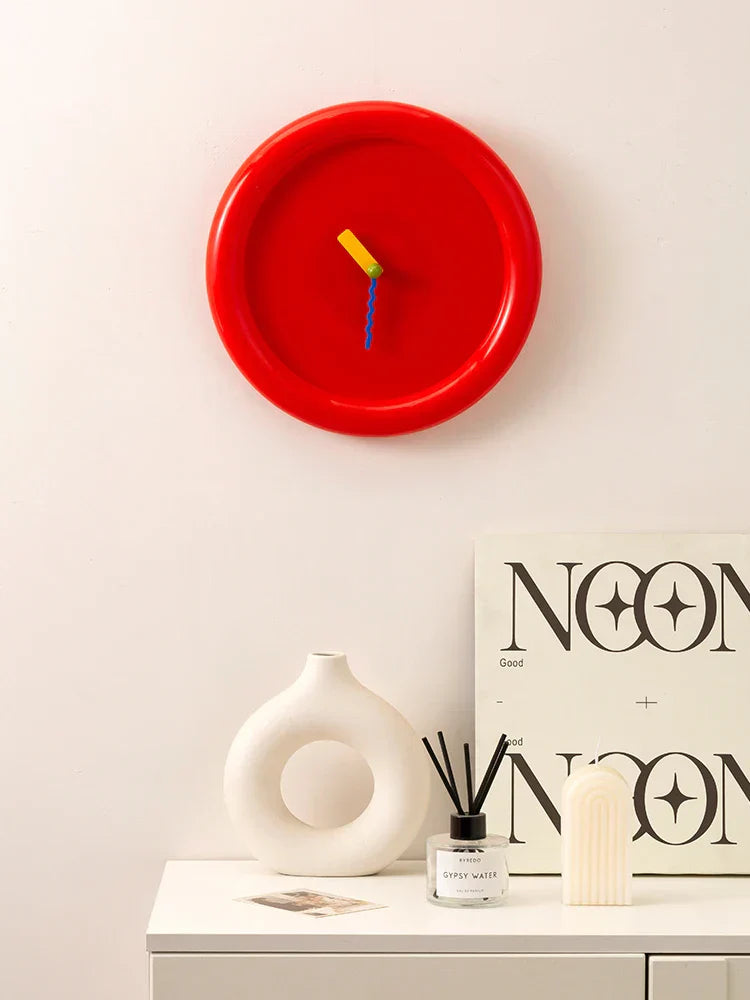 EpeiusHome - Horloge Murale Memphis pour Intérieurs Élégants