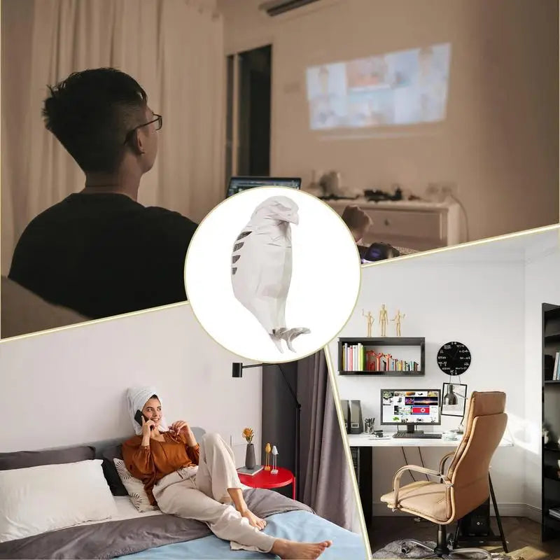 OwlLight - Applique Murale Hibou 3D pour Chambre