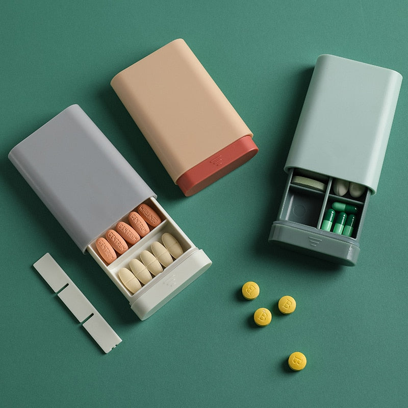 NordicPill - Boîte à Suppléments Compacte et Stylée