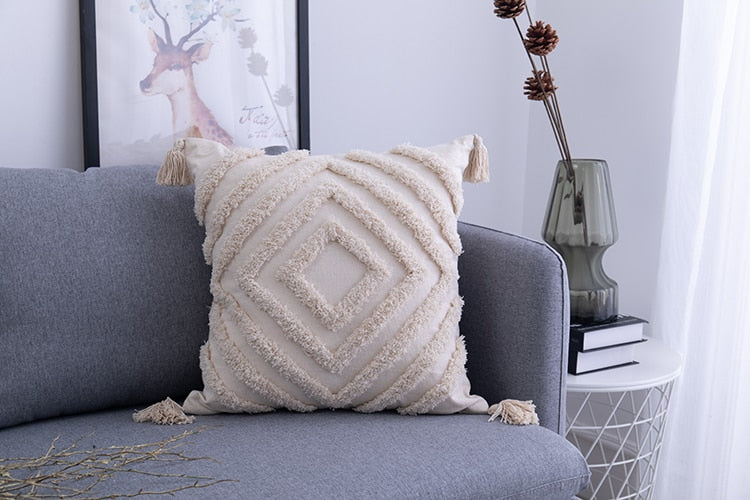 BohoVibes Pillow Covers – Style Ibiza pour Maison
